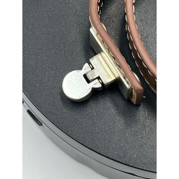 Patricia Nash Leather Red Floral Wrap Bracelet - Picture 8 of 10